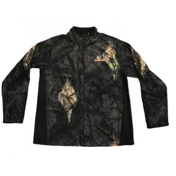 ECLIPSE Mossy Oak Camo Fleece Zipper Jacket L - Picture 1 of 8